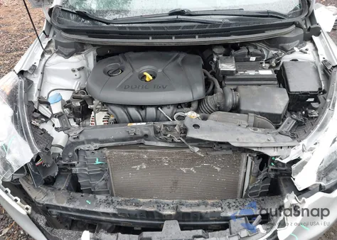 2015 Kia Forte Lx из США, поврежденный, VIN KNAFK4A6XF5297916